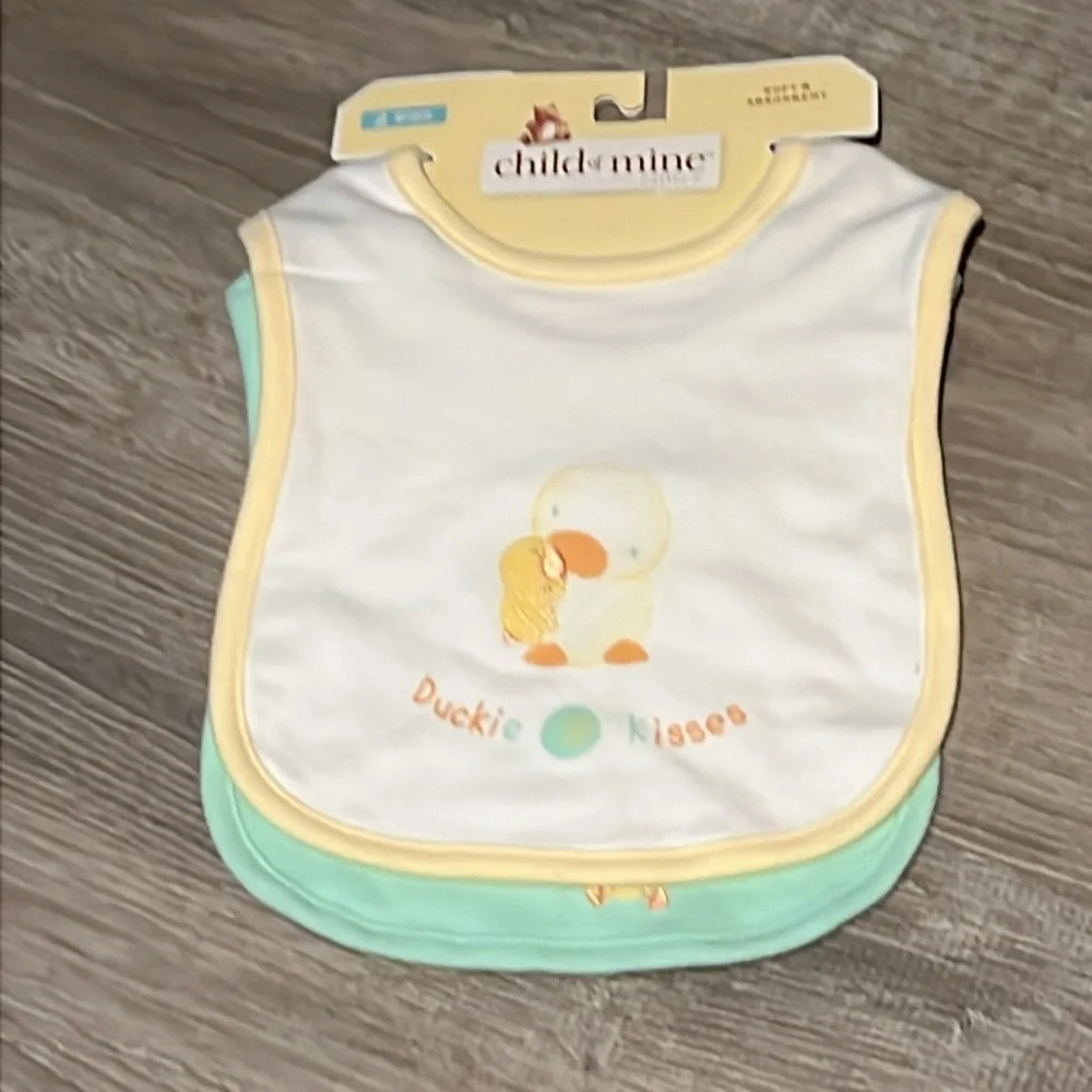 Vintage Child of Mine by Carter’s Duckie Bibs